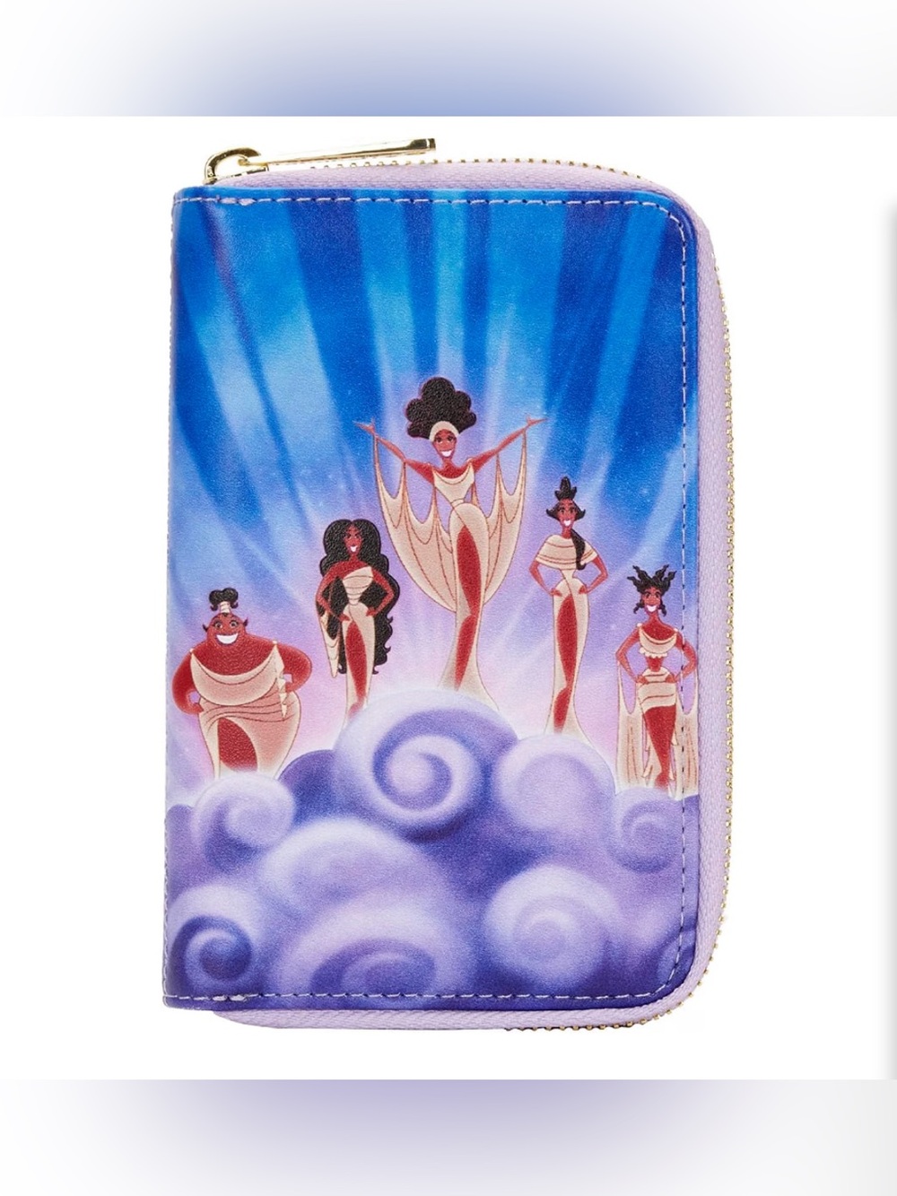Loungefly Disney Hercules Muses Clouds Zip Around Wallet